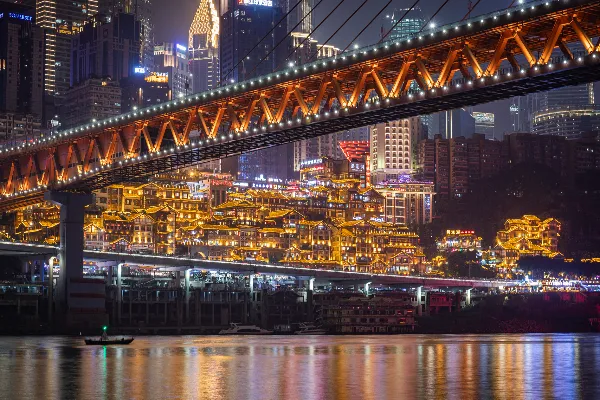Hongya Cave Folk Scenic Area - Chongqing Tourist Attraction