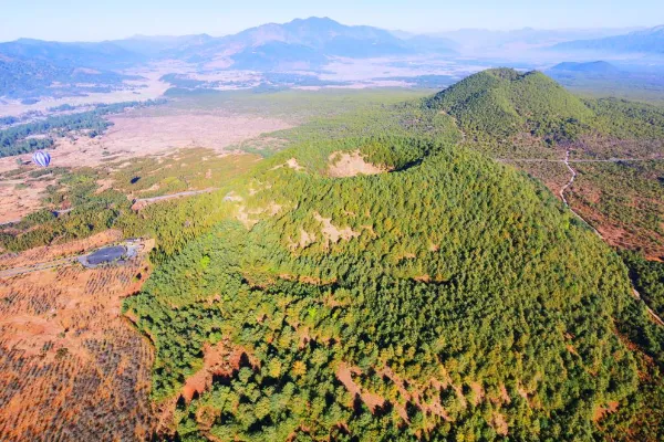 Baoshan Volcano and Hot Sea - Yunnan Tourist Attraction