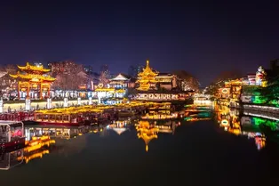 Confucius Temple - Qinhuai Scenic Belt - Jiangsu Tourist Attraction