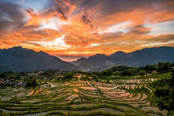 Yunhe Rice Terraces Scenic Area - Zhejiang Tourist Attraction