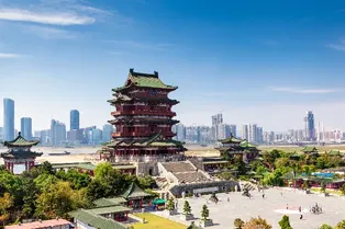 Tengwang Pavilion Scenic Area in Nanchang