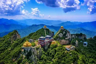 Funiu Mountain Scenic Area in Nanyang
