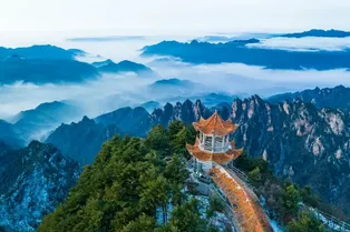 Laojieling Scenic Area in Nanyang - Henan Tourist Attraction