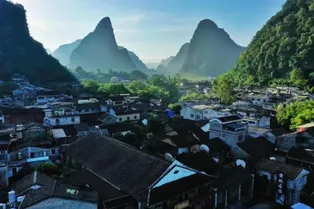 Huangyao Ancient Town Scenic Area in Hezhou - Guangxi Tourist Attraction