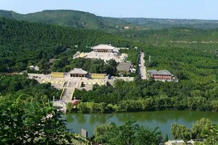 Huangdi Mausoleum Scenic Area in Yan'an - Shaanxi Tourist Attraction