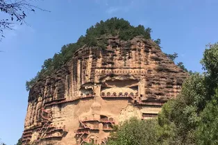 Maiji Mountain Scenic Area in Tianshui - Gansu Tourist Attraction