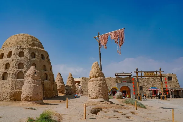 Zhenbeibao Western Film City in Yinchuan - Ningxia Tourist Attraction