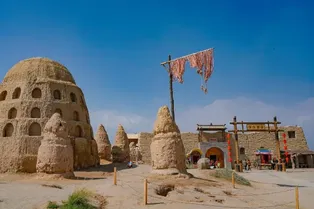 Zhenbeibao Western Film City in Yinchuan - Ningxia Tourist Attraction