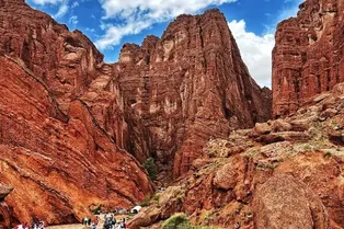 Tianshan Mysterious Grand Canyon - Xinjiang Tourist Attraction