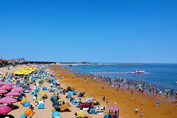 Dongjiang Bay Beach Scenic Area - Tianjin Tourist Attraction