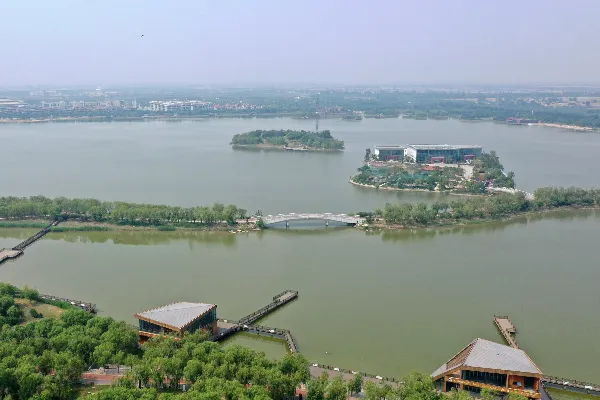 Nanhu · Green Expo Garden - Tianjin Tourist Attraction