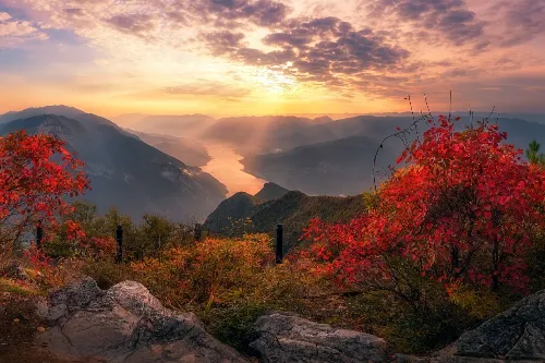 Sanxia Zhidian - Chongqing Tourist Attraction