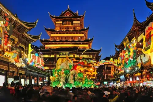 Shanghai City God Temple Tourist Area - Shanghai Tourist Attraction