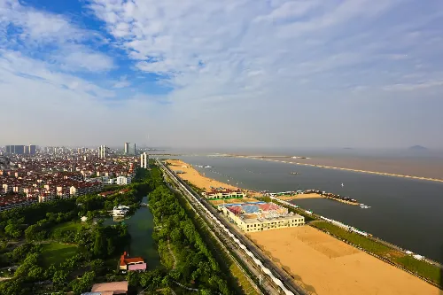 Jinshan City Beach - Shanghai Tourist Attraction