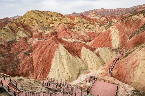 Lanzhou Shuimo Danxia Tourist Scenic Area