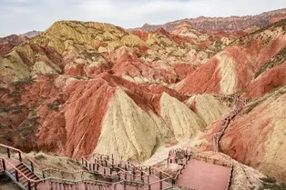 Lanzhou Shuimo Danxia Tourist Scenic Area